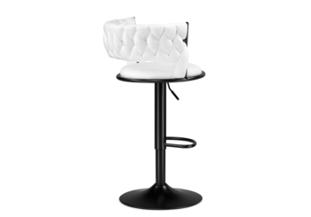 Барный стул Lotus white - black