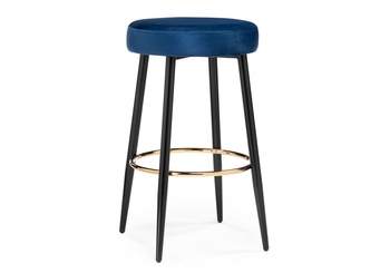 Барный стул Plato 1 dark blue