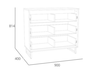 Комод Фолк НМ 014.25