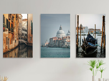 Комплект из 3-х постеров Венеция