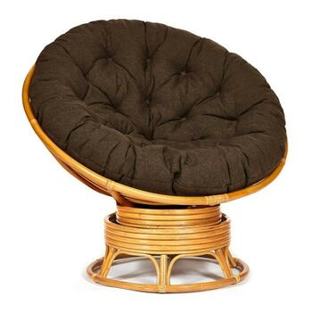 Кресло - качалка PAPASAN w 23 - 01 B - с подушкой - Honey (мед)