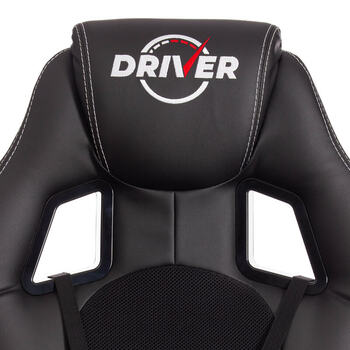 Кресло DRIVER (22) черный - черный