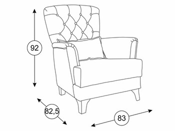 Кресло Ирис арт 577