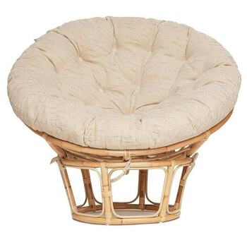 Кресло PAPASAN ECO P115 - 1 - SP STD - c подушкой, ремешками - natural (натуральный)