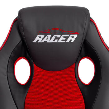 Кресло RACER GT new металлик - красный