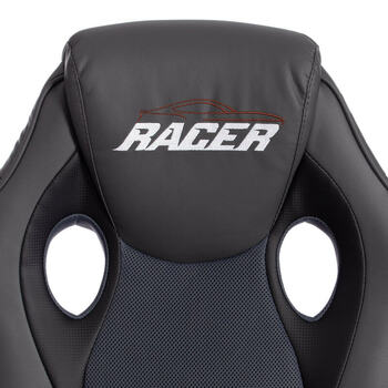 Кресло RACER GT new металлик - серый