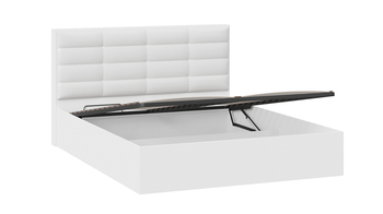 Кровать Агата Тип 1 с подъемным механизмом с заглушиной Белый