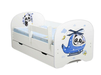 Кровать детская с фотопечатью с 1 ящиком Летчик