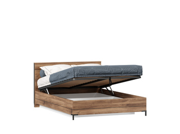 Норд Кровать 1400 с подъемным механизмом Дуб Кастелло Бренди