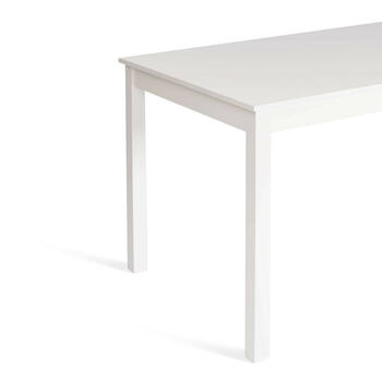Обеденный комплект Хадсон (стол , 4 стула) - Hudson Dining Set (mod.0102) White (белый)
