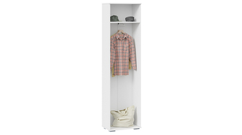 Шкаф для одежды Нуар тип 1 Белый Ясень