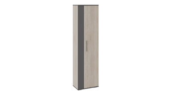 Шкаф для одежды Нуар тип 1 Фон серый, Дуб Сонома