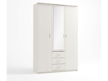 Шкаф комбинированный Дуэт Люкс 1500х450х2300 с зеркалом Дуб Бодега