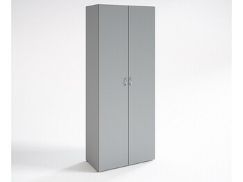 Шкаф с выдвижной вешалкой НШ.5г серый