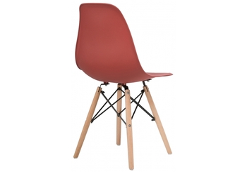 Стул Eames PC - 015 bordeaux