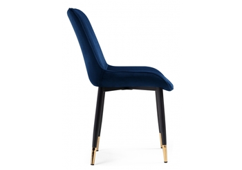 Стул Seda 1 dark blue - gold - black